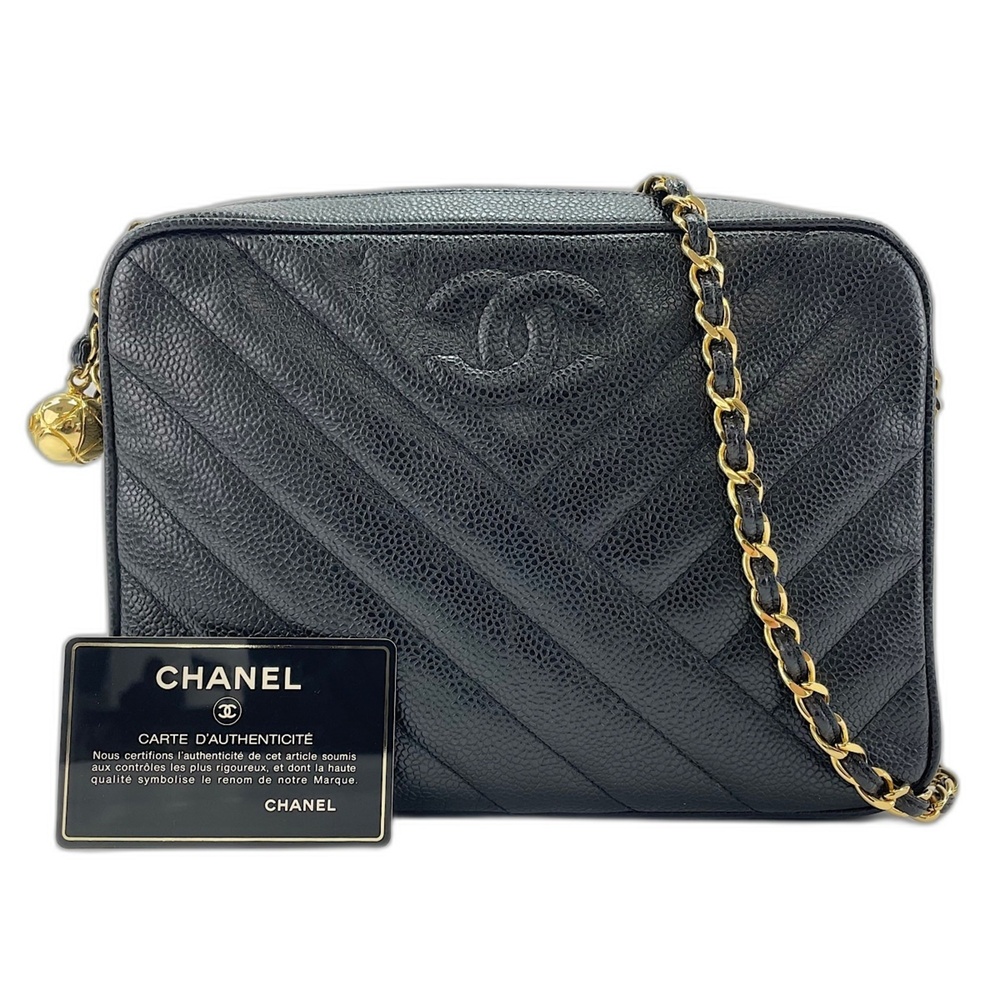 Chanel CHANEL Shoulder Bag Black